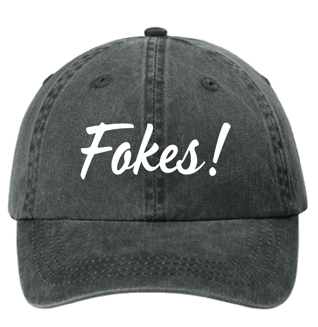 Black FOKES! vintage washed hat from Pat’s store